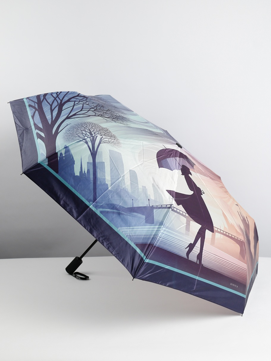 фото 457-68 272автом 3слож Зонт Женский Diniya В Ассортименте