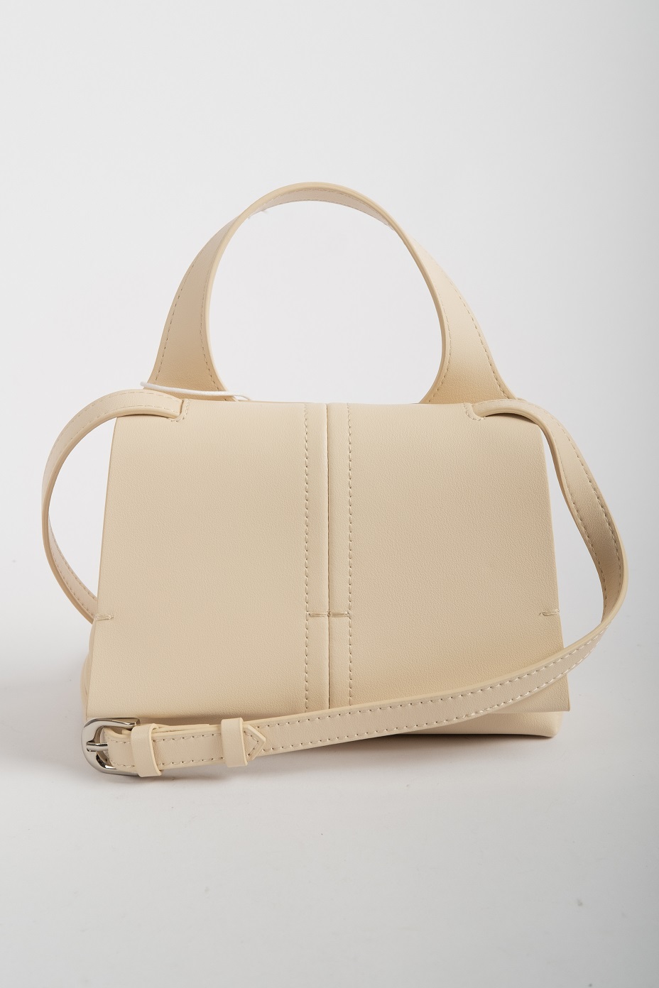 фото 402-27 9885 Сумка кросс-боди женская натуральная кожа Ludor светло-бежевый