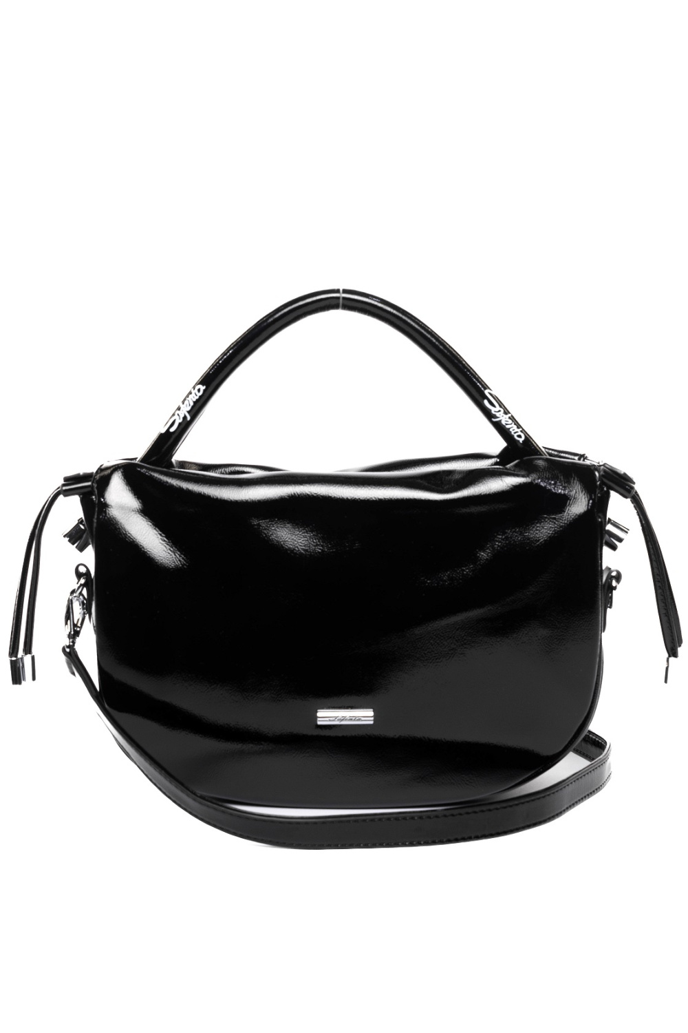 446-58 5277 Сумка кросс-боди женская экокожа Safenta черный фото 446-58 5277 Сумка кросс-боди женская экокожа Safenta черный