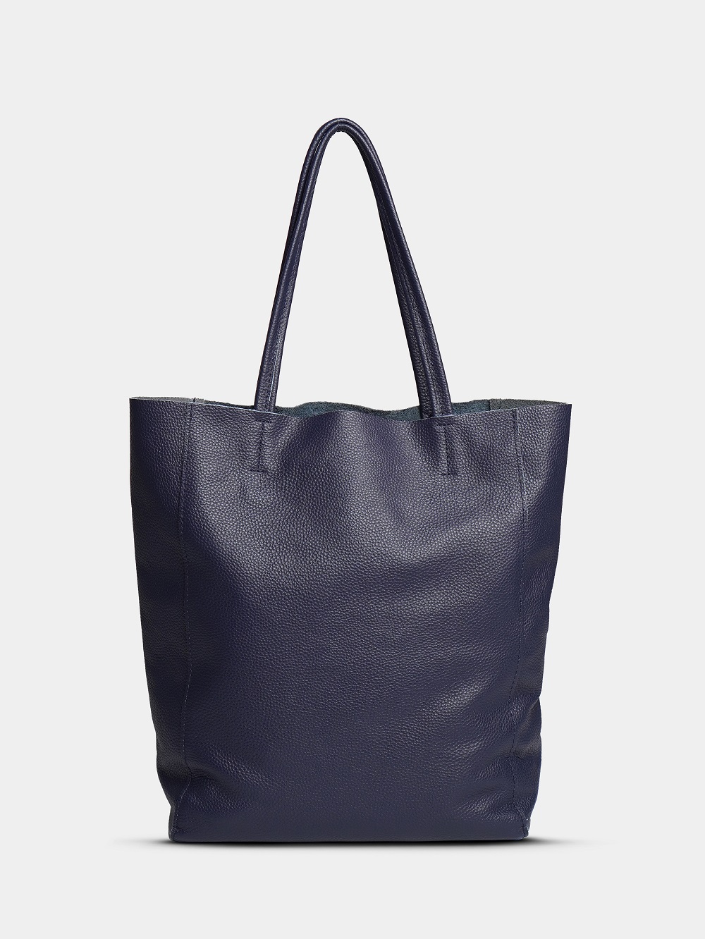 фото 396-04 815 Сумка шоппер женская натуральная кожа Ludor синий