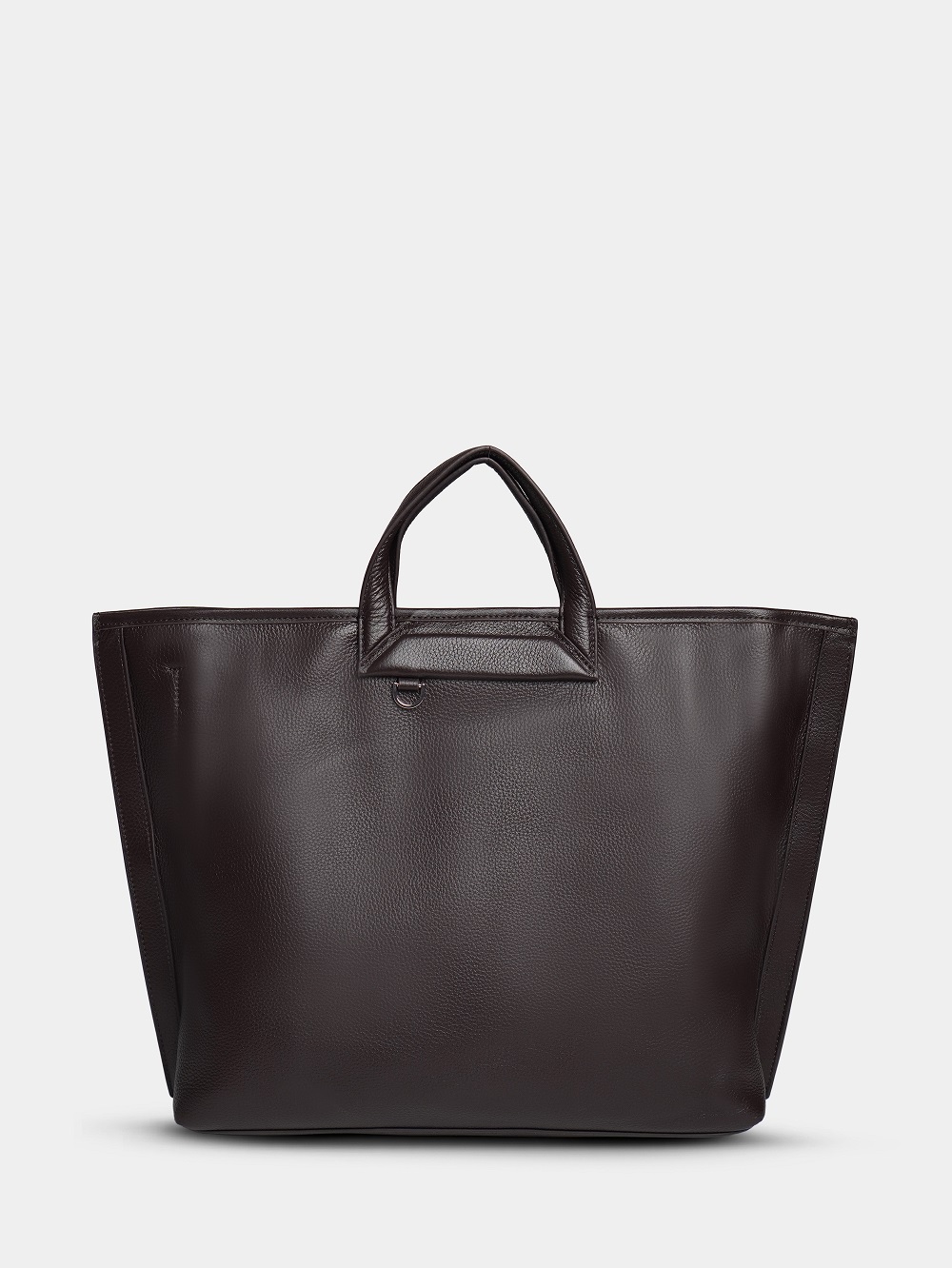 451-21 8561 Сумка шоппер женская натуральная кожа Ludor темно-коричневый фото 451-21 8561 Сумка шоппер женская натуральная кожа Ludor темно-коричневый