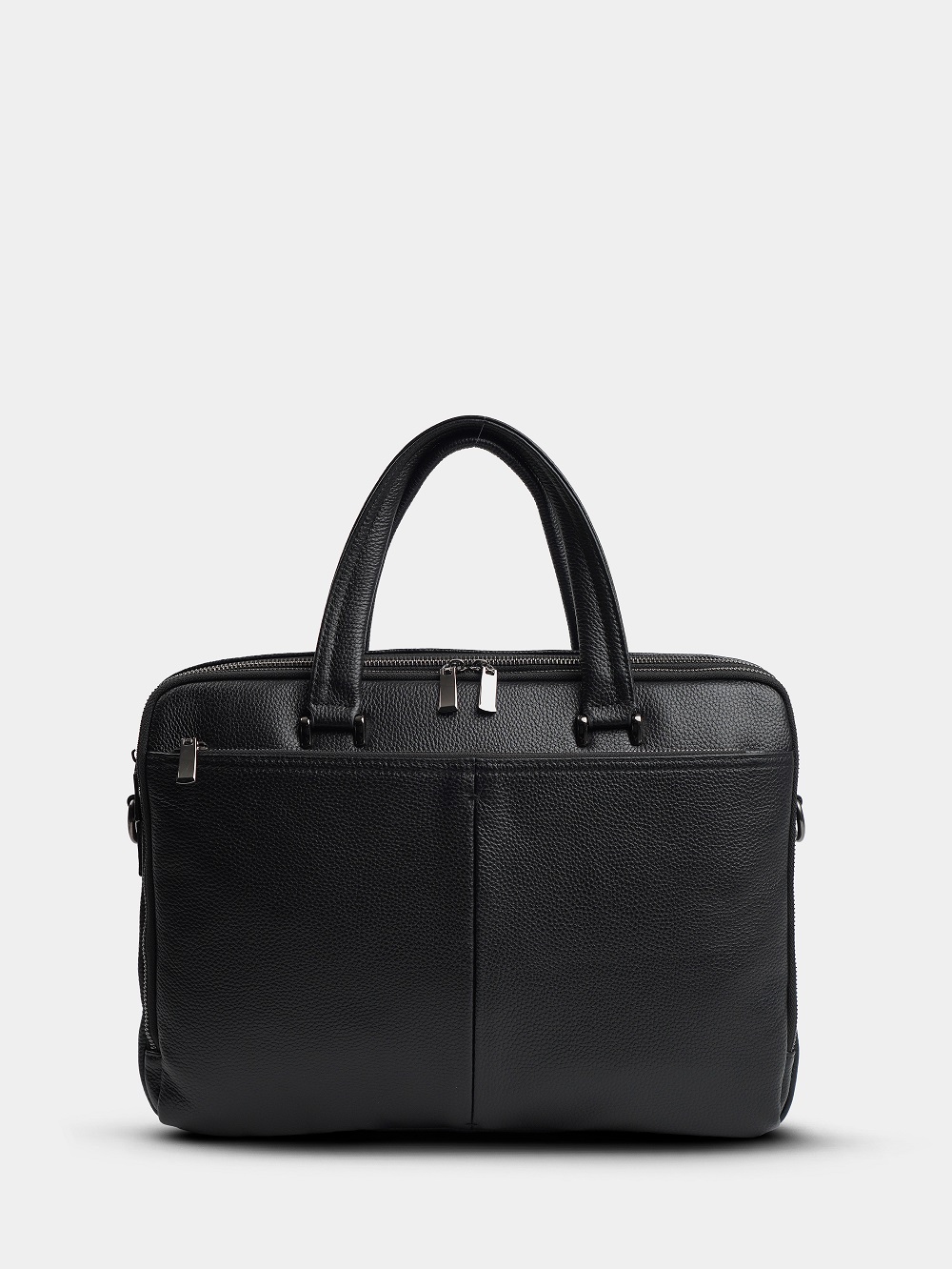 фото 453-78 1124-6 Портфель мужской натуральная кожа DE-GOSA черный