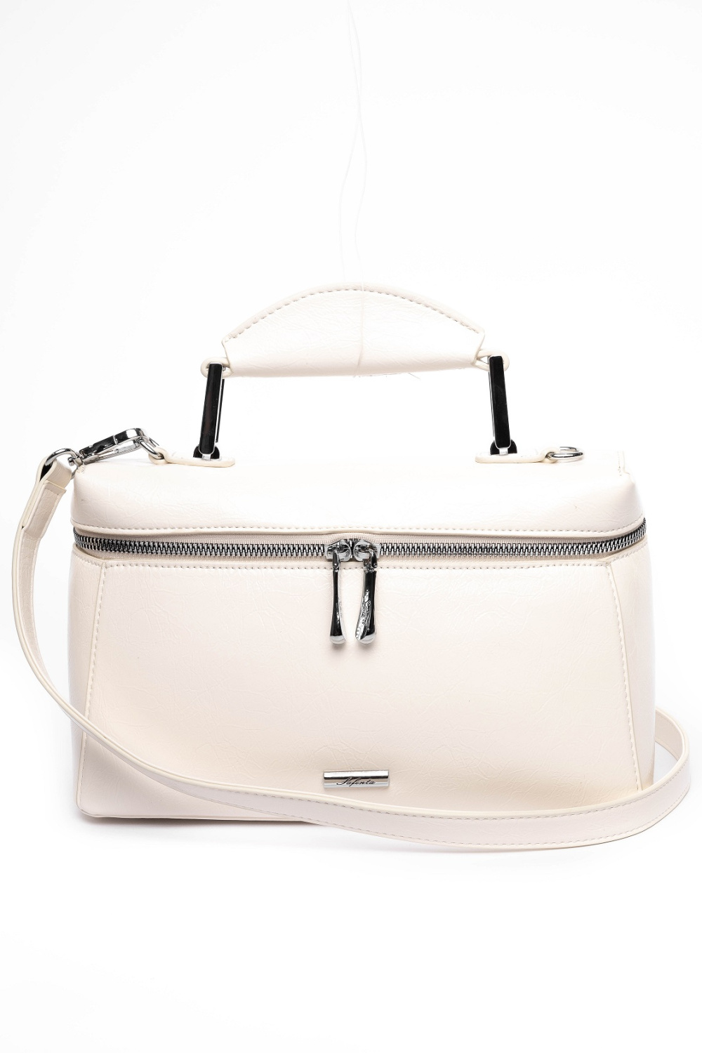 444-11 28164 Сумка стракчэд женская экокожа Safenta молочный 444-11 28164 Сумка стракчэд женская экокожа Safenta молочный