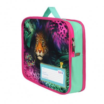 фото 384-51 Лео 0323 Школьная папка с ручками Luris принт