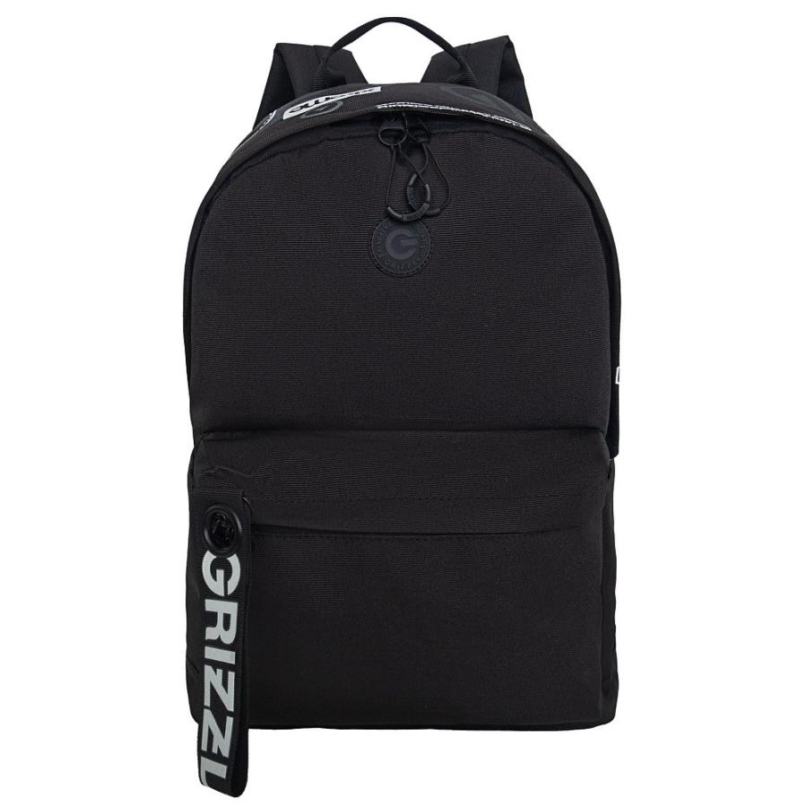 фото 454-06 RQL-417-1 Рюкзак городской мужской Grizzly черный