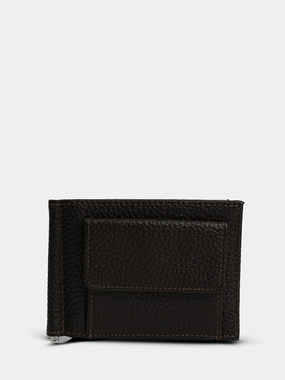 фото 454-91 628 Зажим для денег DE-GOSA темно-коричневый