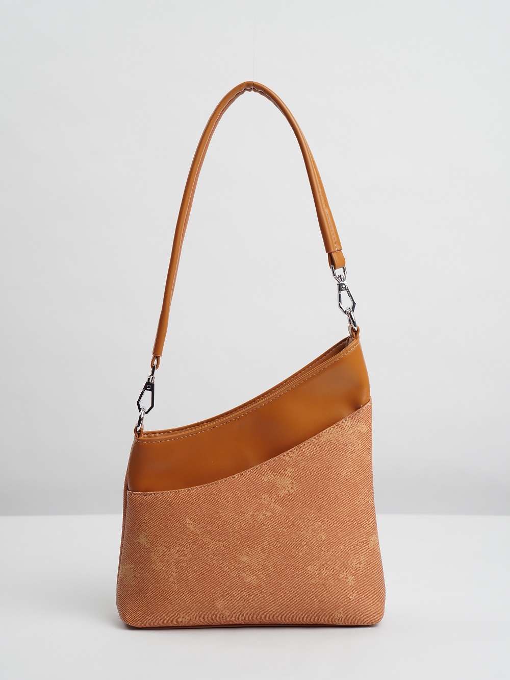 фото 419-32 Р3811 Сумка кросс-боди женская экокожа Ludor оранжевый