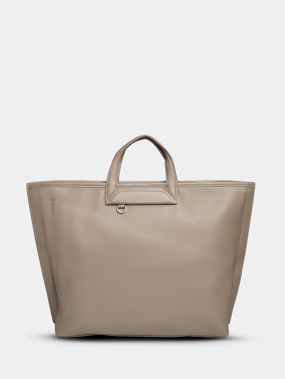 451-23 8561 Сумка шоппер женская натуральная кожа Ludor светло-бежевый фото 451-23 8561 Сумка шоппер женская натуральная кожа Ludor светло-бежевый