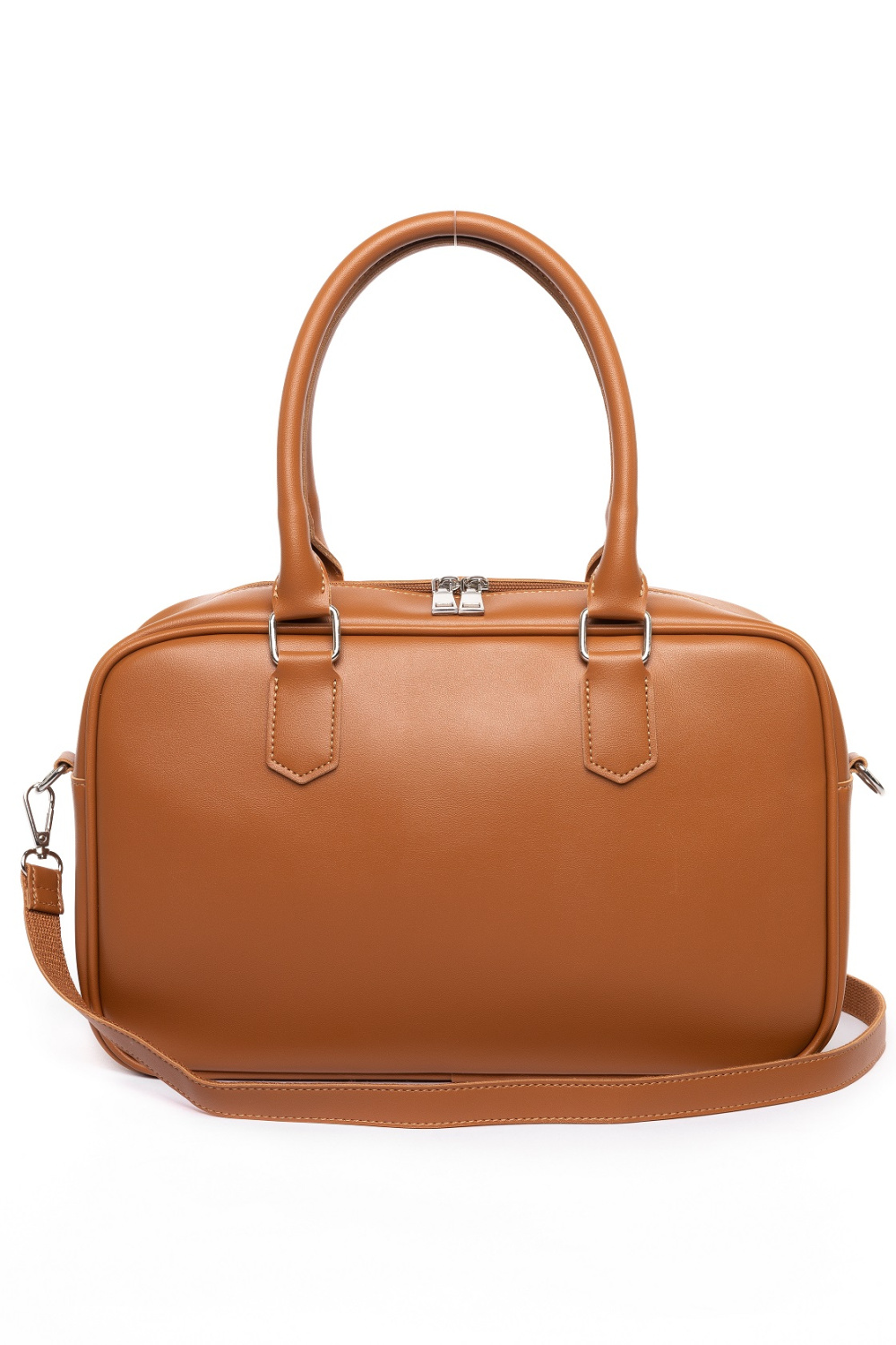 442-67 550165-1 Сумка тоут женская экокожа Ludor коричневый