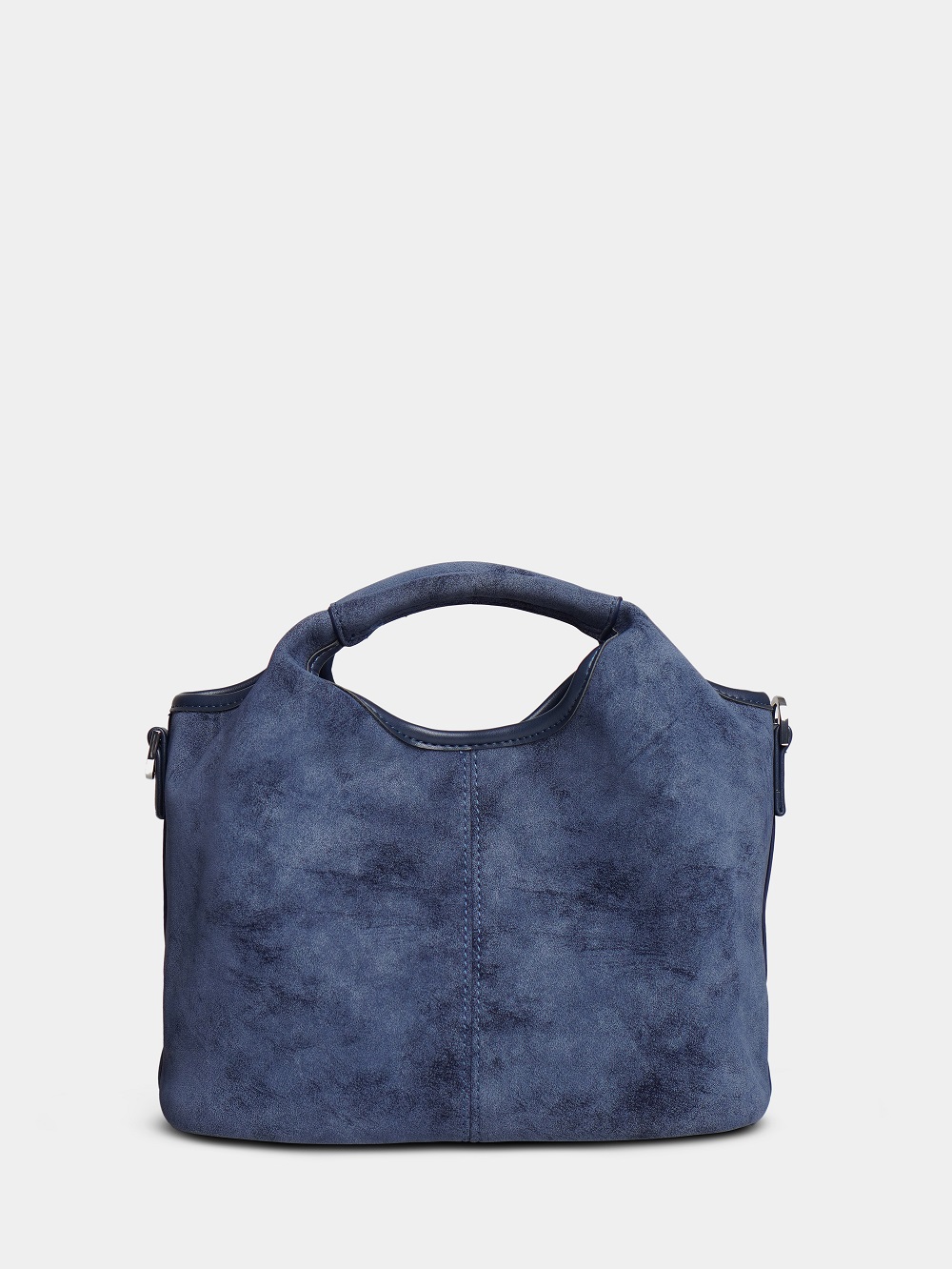 451-50 550236 Сумка хобо женская эко нубук Ludor синий 451-50 550236 Сумка хобо женская эко нубук Ludor синий