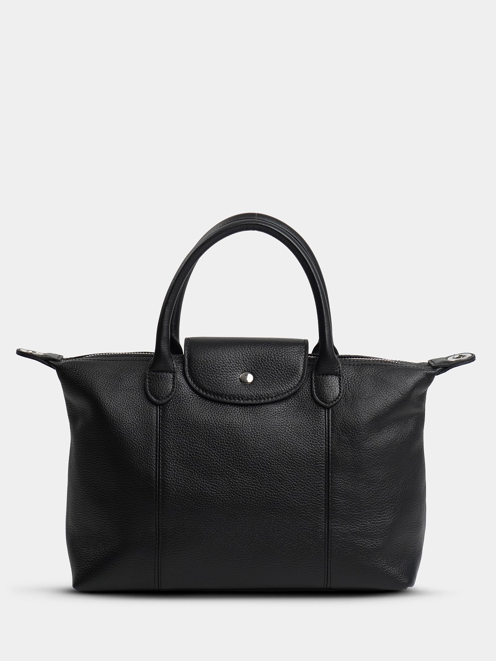 454-15 2406 Сумка тоут женская натуральная кожа Ludor черный