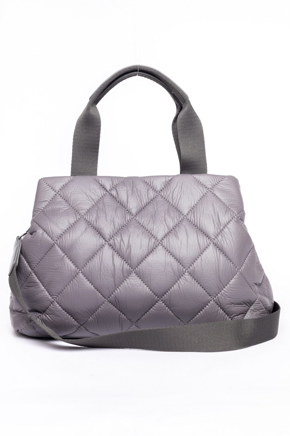 432-11 Р5098 Сумка тоут женская экокожа Ludor серый 432-11 Р5098 Сумка тоут женская экокожа Ludor серый