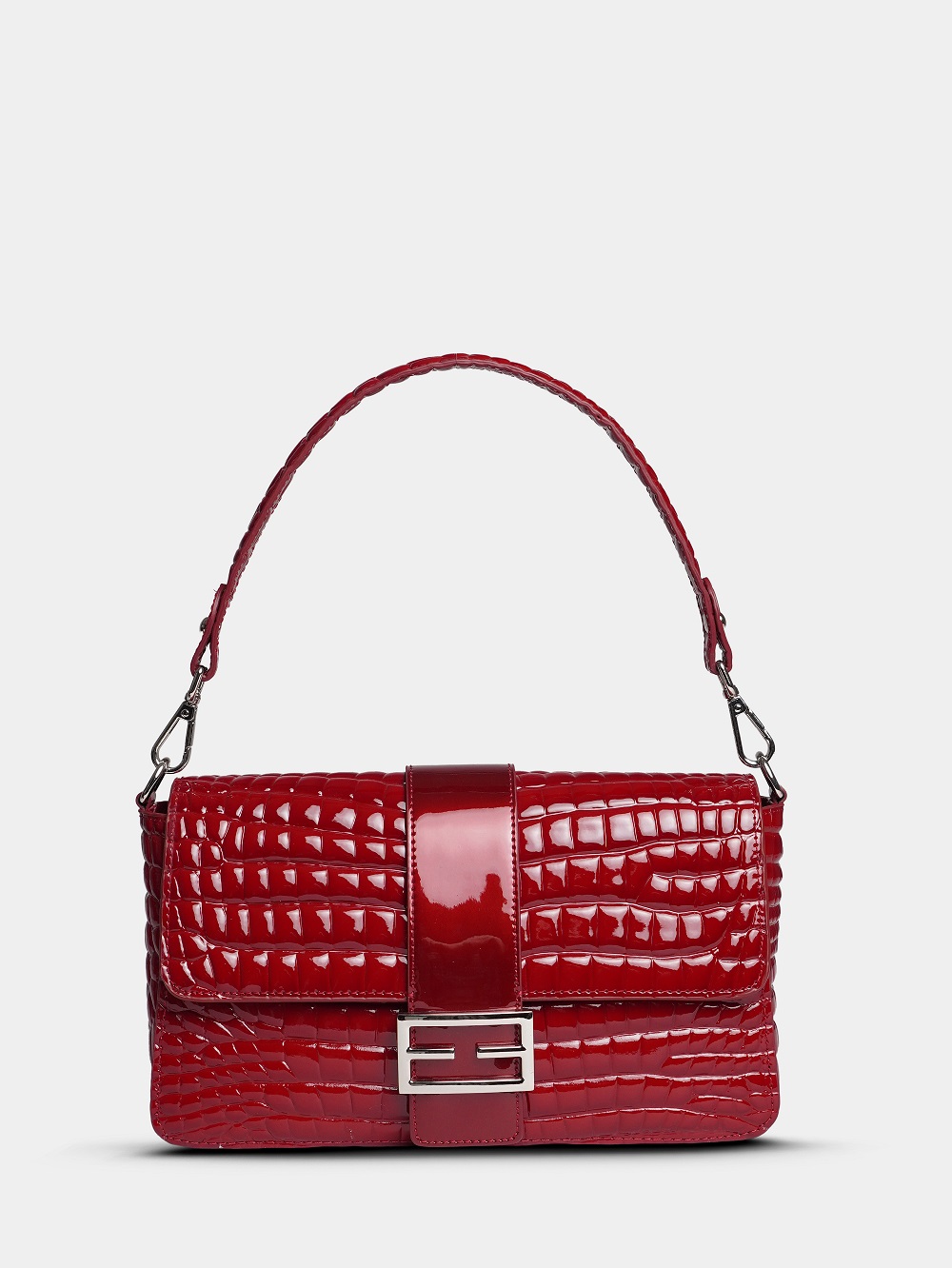 440-73 1891 Сумка стракчэд женская натуральная кожа Ludor красный 440-73 1891 Сумка стракчэд женская натуральная кожа Ludor красный