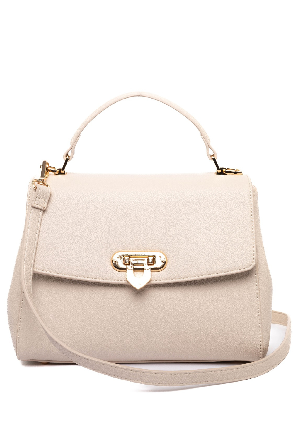 445-82 СМ7125 Сумка стракчэд женская экокожа David Jones молочный