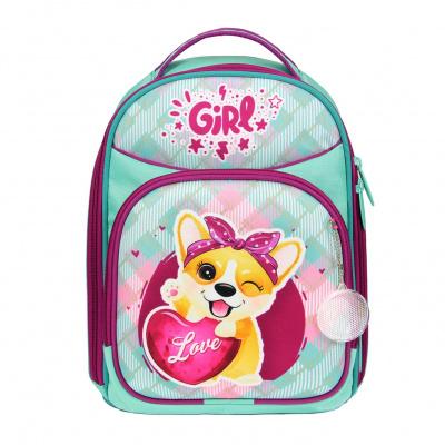 фото 384-01 Собачка 0273 Ранец для девочки Luris принт