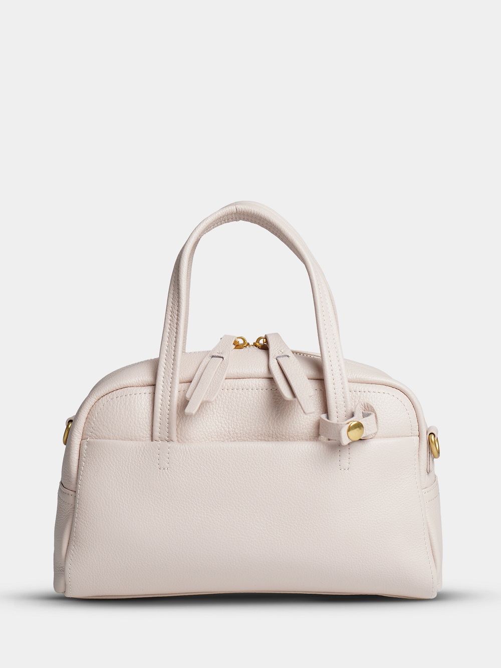 448-89 1879 Сумка доум женская натуральная кожа Ludor молочный 448-89 1879 Сумка доум женская натуральная кожа Ludor молочный