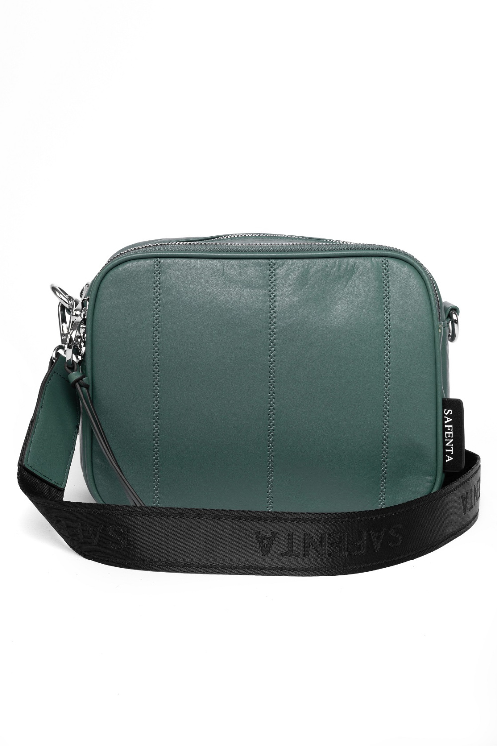 437-65 270236 Сумка кросс-боди женская экокожа Safenta зеленый фото 437-65 270236 Сумка кросс-боди женская экокожа Safenta зеленый