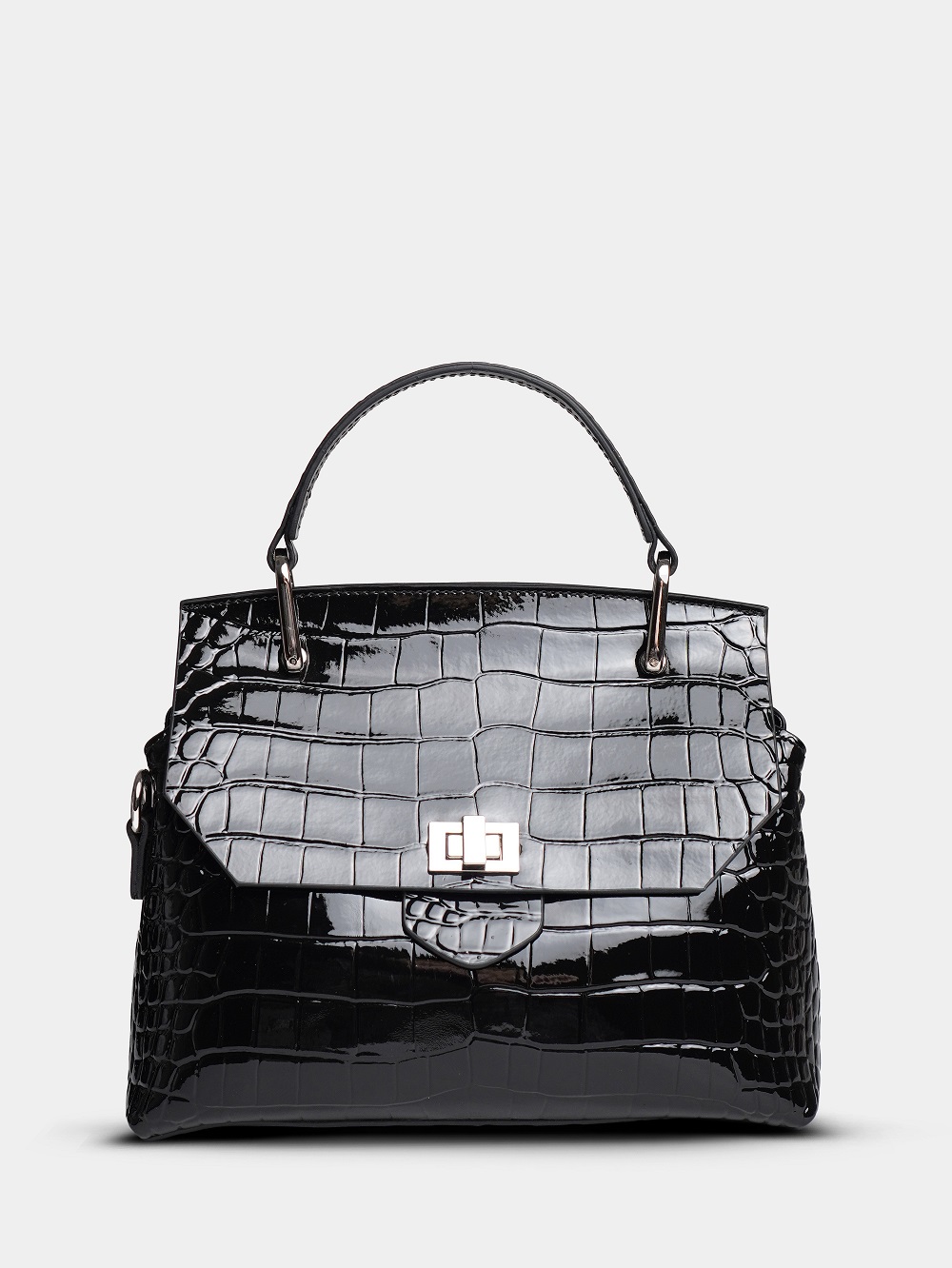 443-68 2306 Сумка стракчэд женская натуральная кожа Ludor черный 443-68 2306 Сумка стракчэд женская натуральная кожа Ludor черный