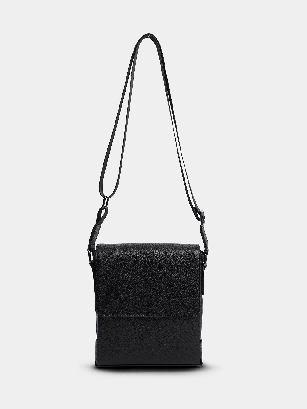 фото 453-75 1170-3 Сумка кросс-боди мужская натуральная кожа DE-GOSA черный