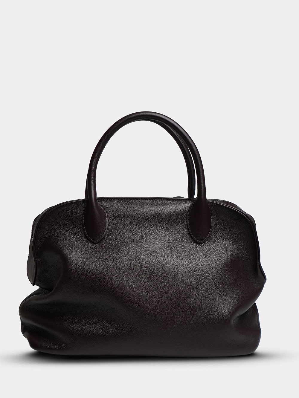 449-76 1885 Сумка доум женская натуральная кожа Ludor темно-коричневый 449-76 1885 Сумка доум женская натуральная кожа Ludor темно-коричневый