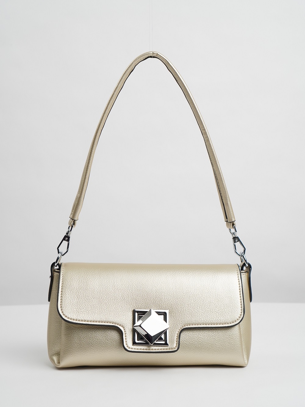 фото 441-46 VS24832 Сумка кросс-боди женская экокожа VS золотой