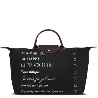 фото 370-68 175 Моя жизнь-м Дорожная сумка средняя Antan Черный