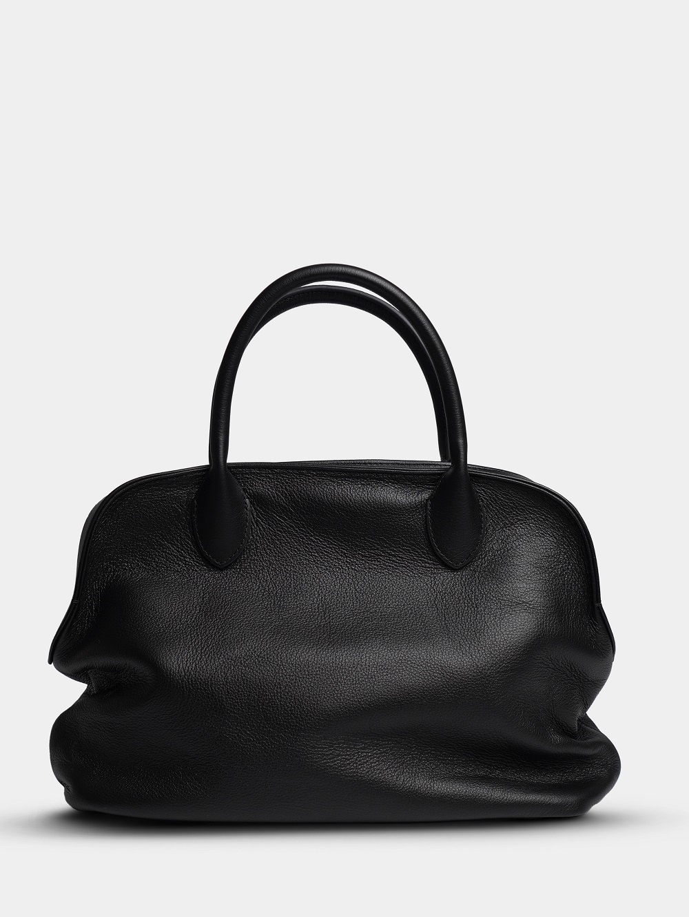 449-74 1885 Сумка доум женская натуральная кожа Ludor черный 449-74 1885 Сумка доум женская натуральная кожа Ludor черный