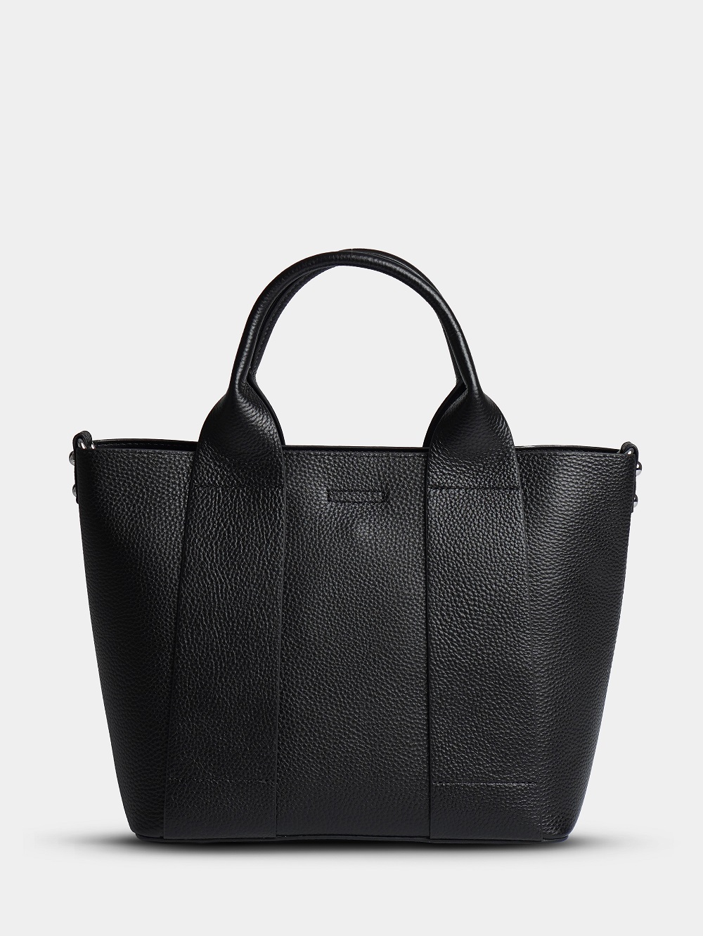 452-66 9906 Сумка тоут женская натуральная кожа Ludor черный 452-66 9906 Сумка тоут женская натуральная кожа Ludor черный