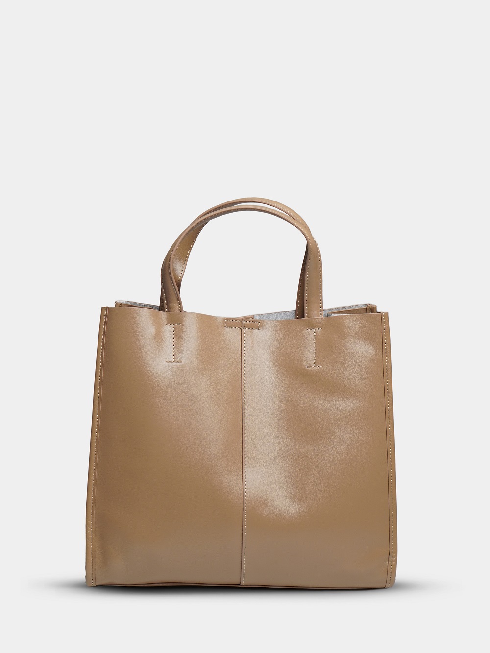 450-59 219 Сумка тоут женская натуральная кожа Ludor бежевый 450-59 219 Сумка тоут женская натуральная кожа Ludor бежевый