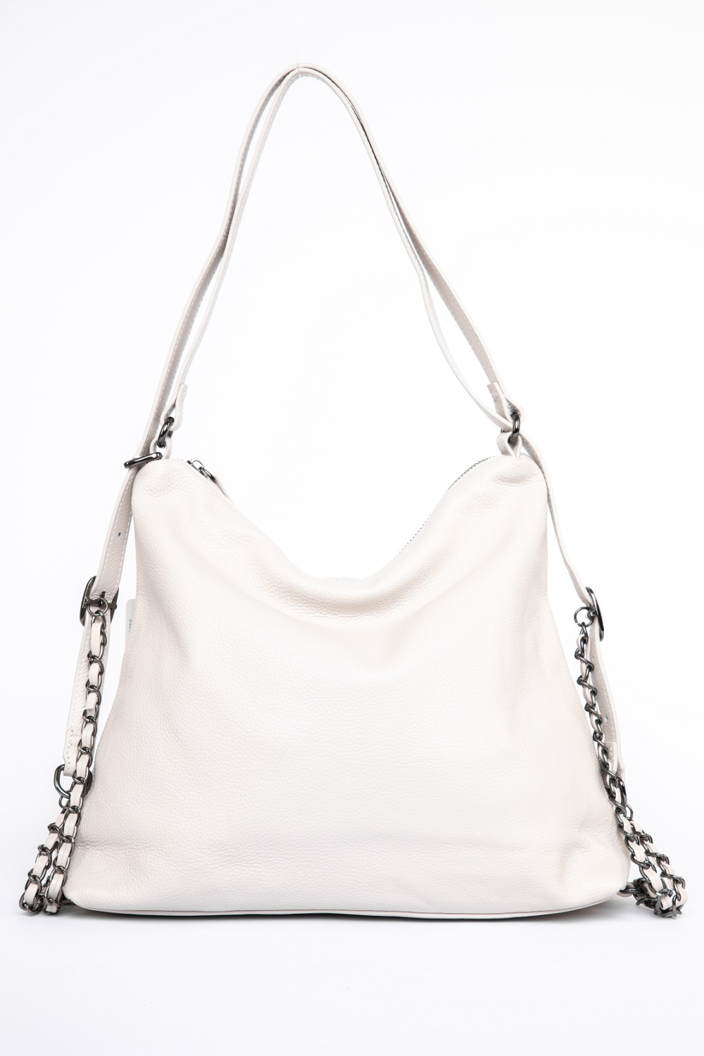 429-72 8311 Сумка хобо женская натуральная кожа Ludor молочный 429-72 8311 Сумка хобо женская натуральная кожа Ludor молочный