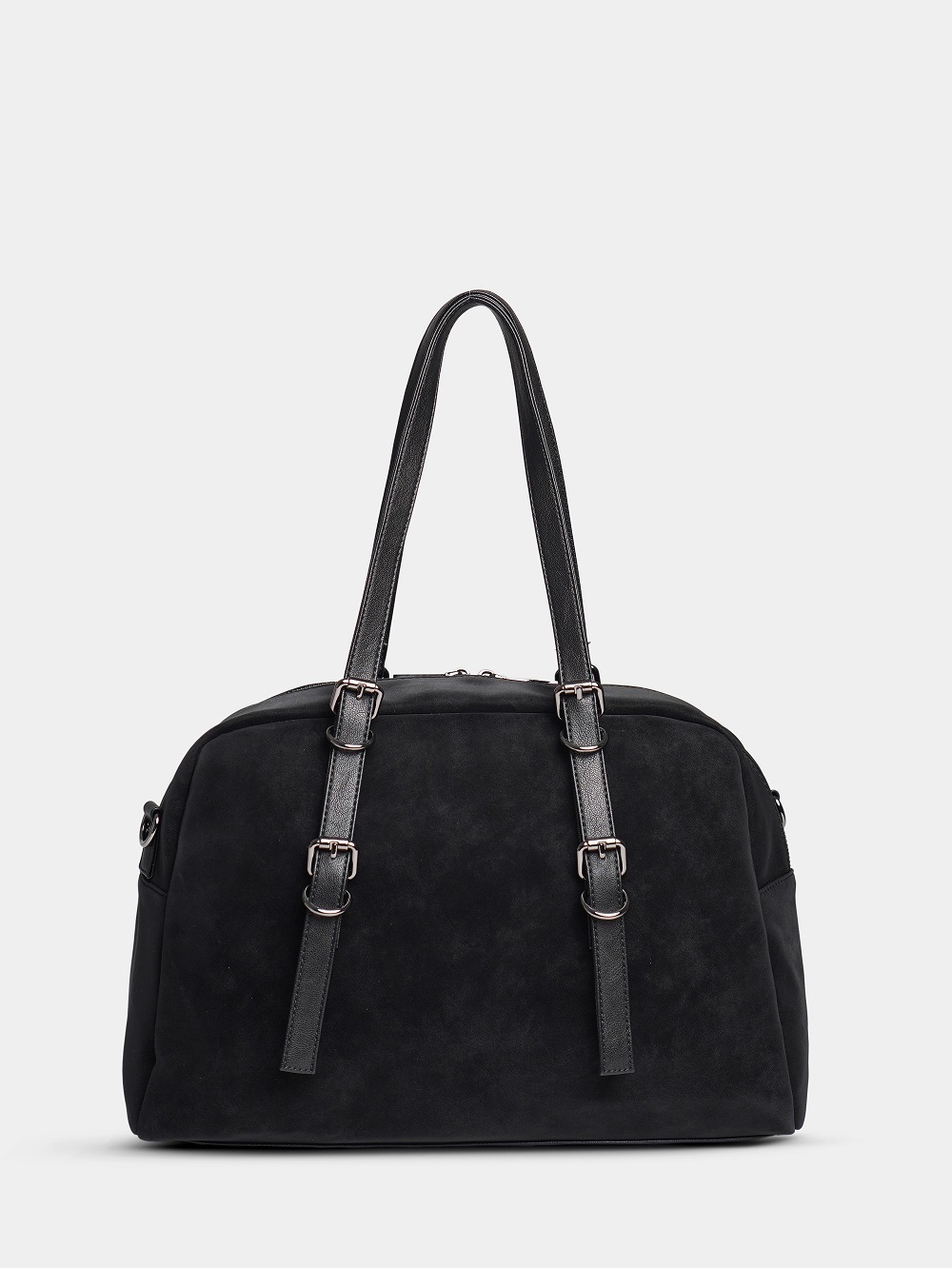 451-34 550229 Сумка доум женская эко нубук Ludor черный