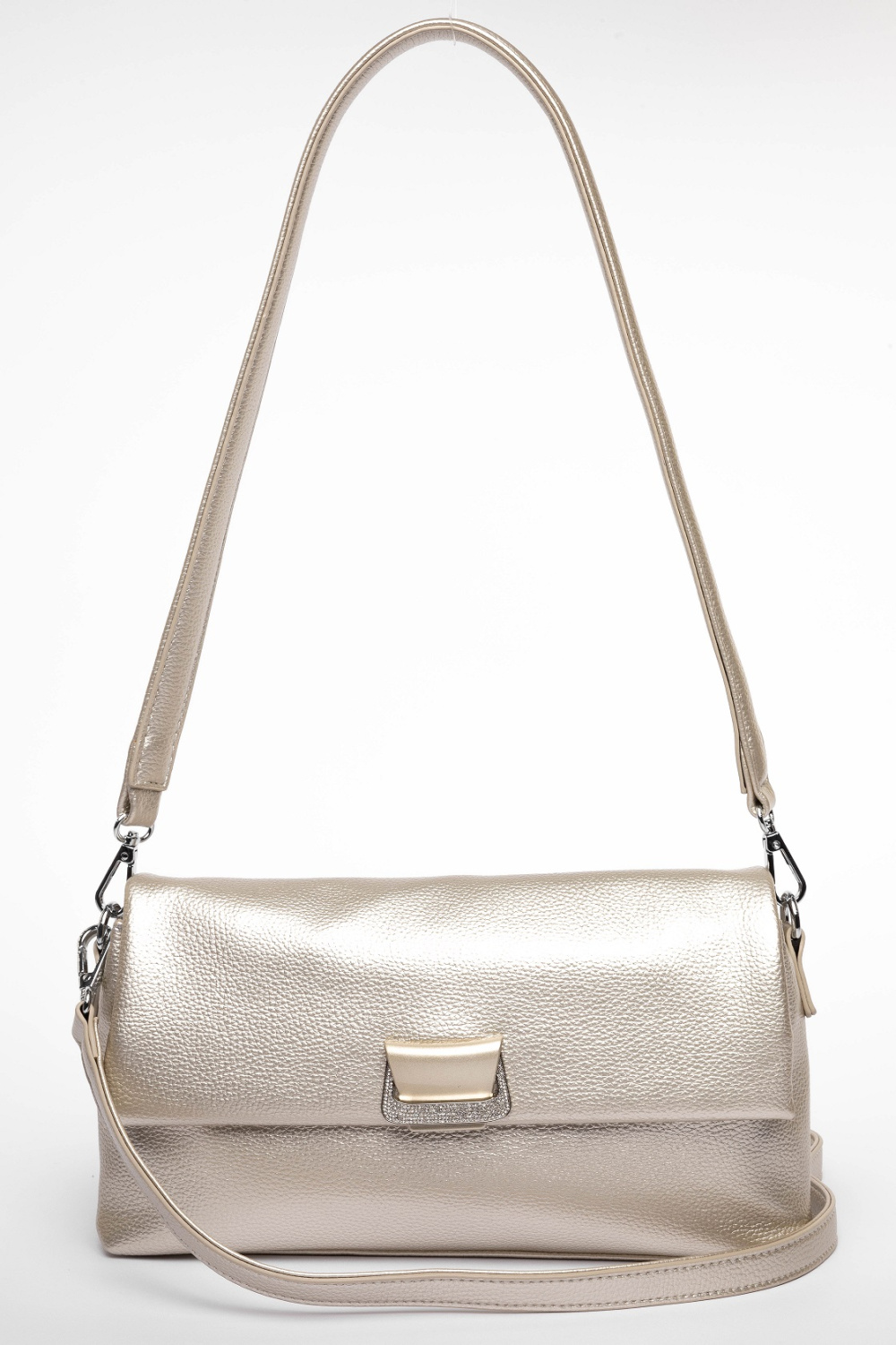 444-02 28126 Сумка кросс-боди женская экокожа Safenta золотой фото 444-02 28126 Сумка кросс-боди женская экокожа Safenta золотой