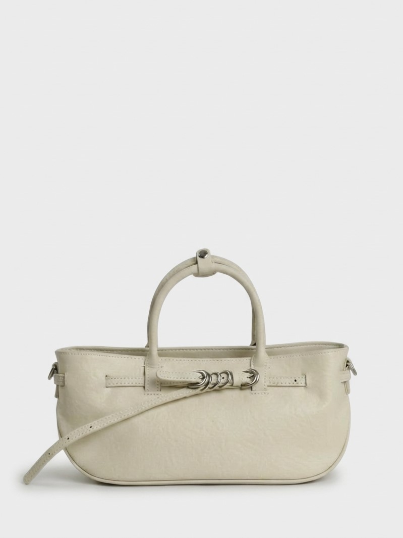 456-71 325 Сумка тоут женская натуральная кожа Ludor бежевый