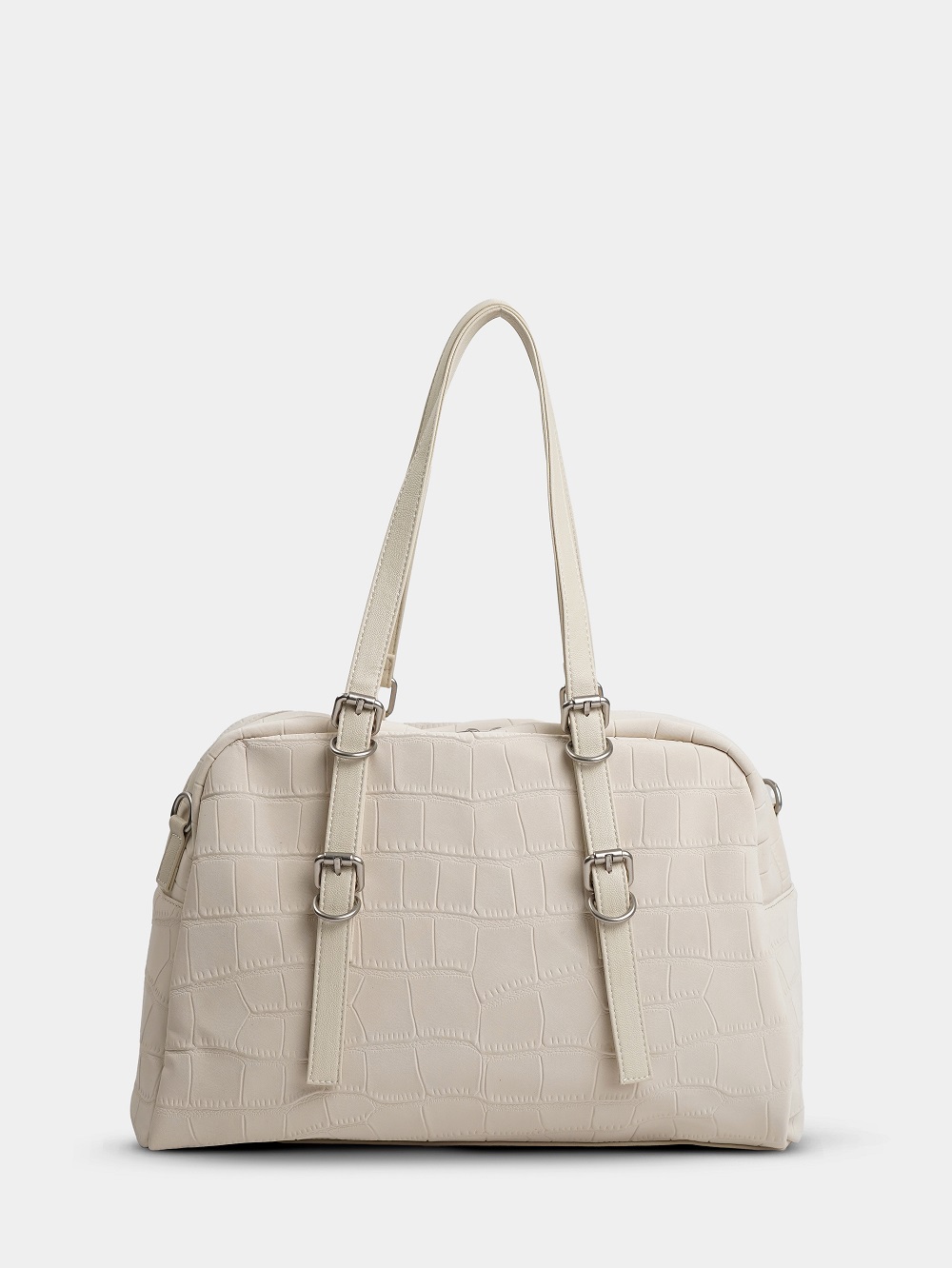 455-27 550229 Сумка доум женская эко нубук Ludor светло-бежевый