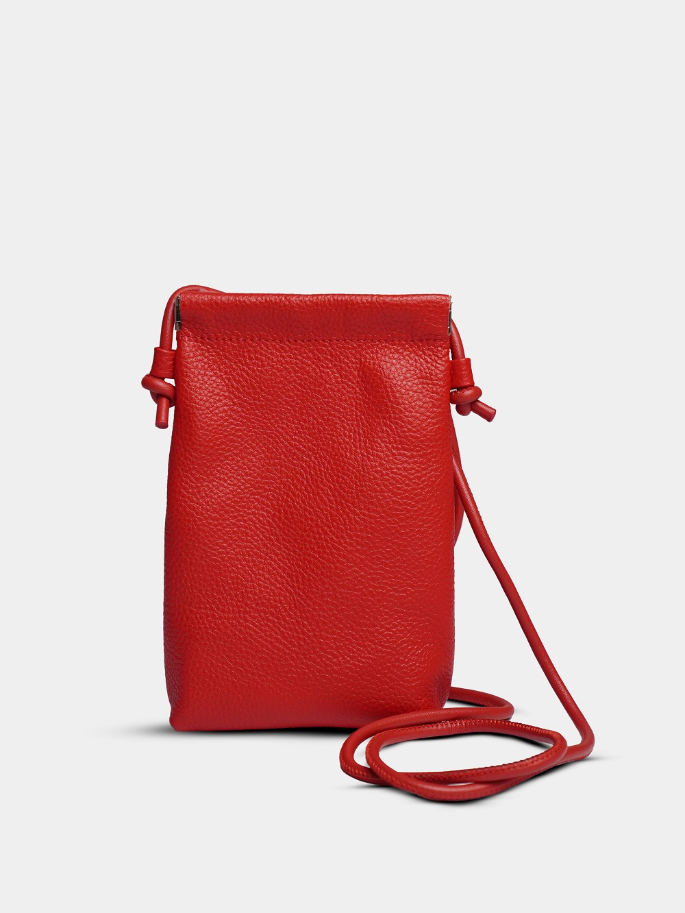 фото 450-69 8027 Сумка кросс-боди женская натуральная кожа Ludor красный