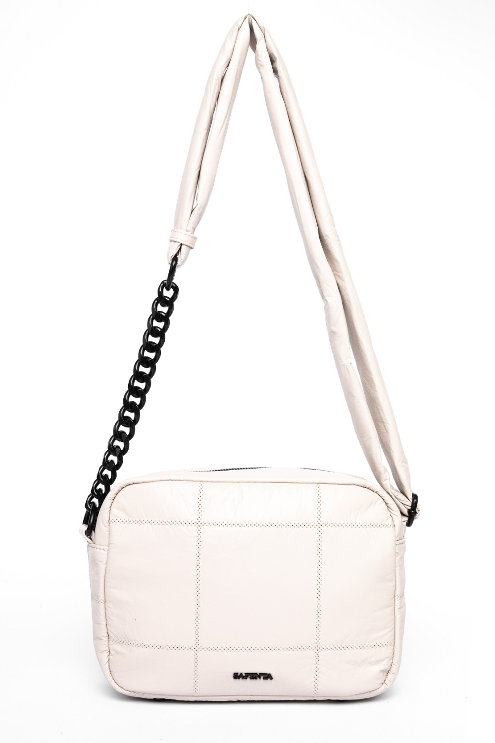 437-61 28076 Сумка кросс-боди женская экокожа Safenta молочный фото 437-61 28076 Сумка кросс-боди женская экокожа Safenta молочный