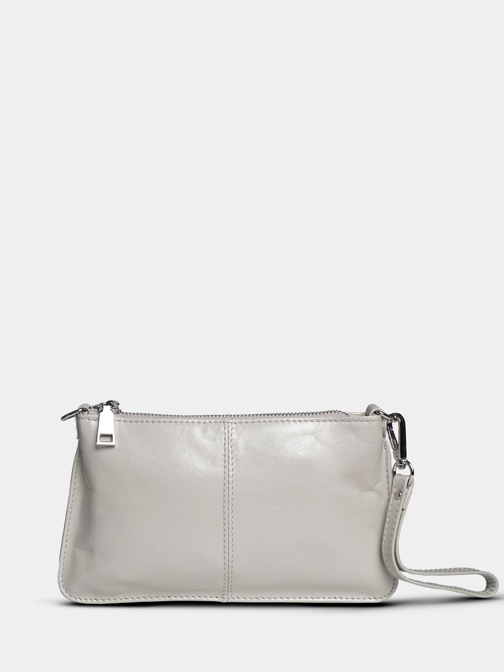 451-89 711масло Клатч женский натуральная кожа Ludor светло-серый фото 451-89 711масло Клатч женский натуральная кожа Ludor светло-серый