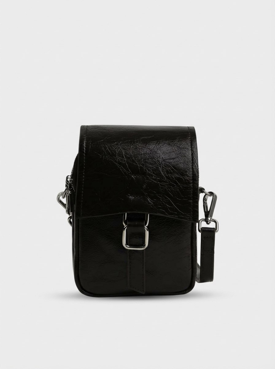 фото 454-74 788масло Сумка кросс-боди женская натуральная кожа Ludor темно-коричневый