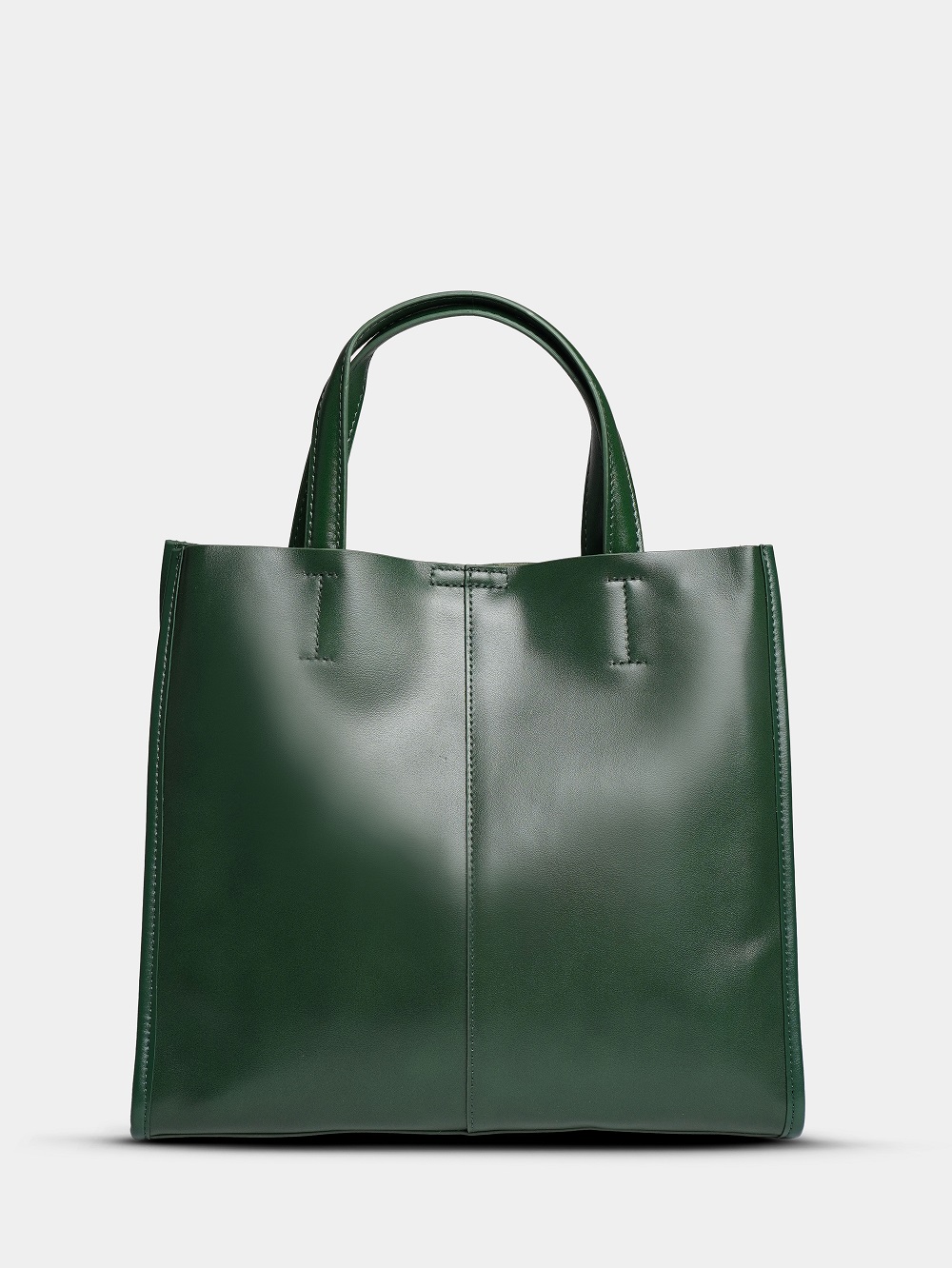 452-38 219 Сумка тоут женская натуральная кожа Ludor зеленый 452-38 219 Сумка тоут женская натуральная кожа Ludor зеленый