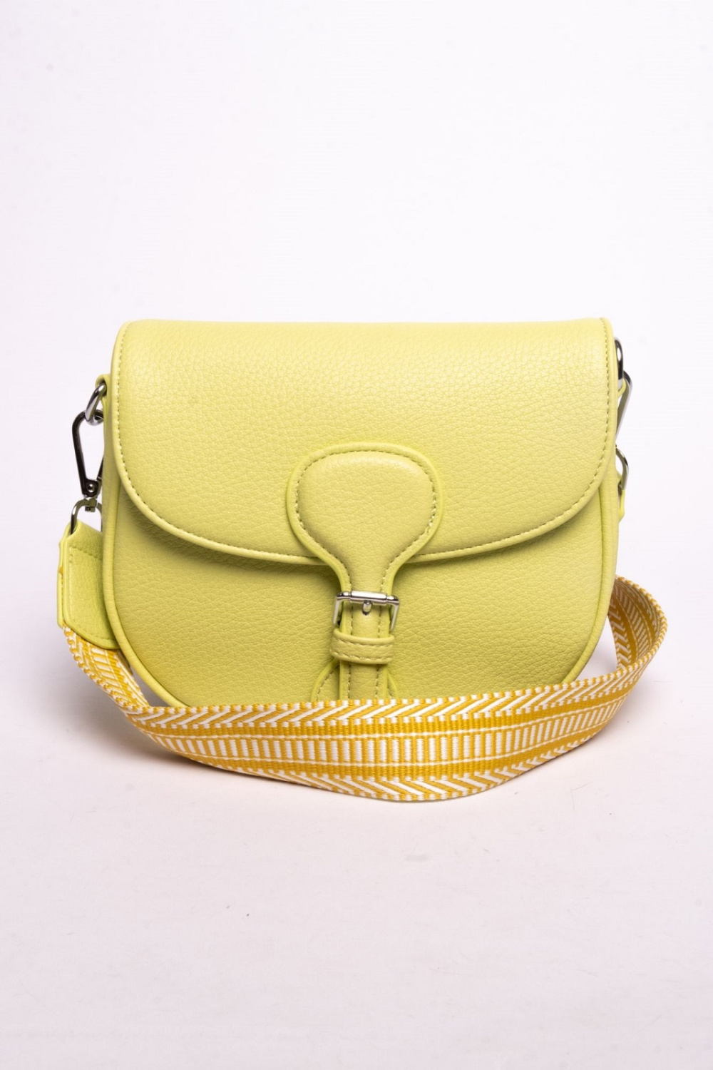 фото 420-80 P3727 Сумка кросс-боди женская экокожа Ludor зеленый