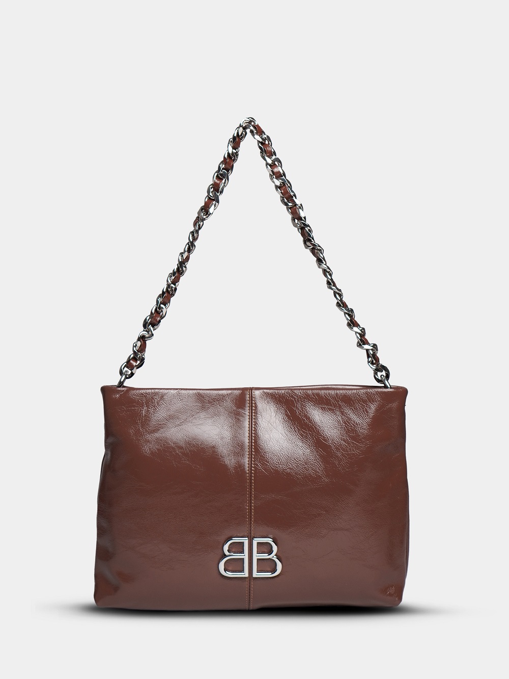 фото 451-72 187 Сумка кросс-боди женская натуральная кожа Ludor коричневый