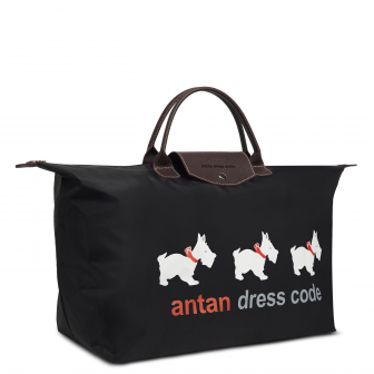 фото 370-69 175 Променад Дорожная сумка средняя Antan Черный