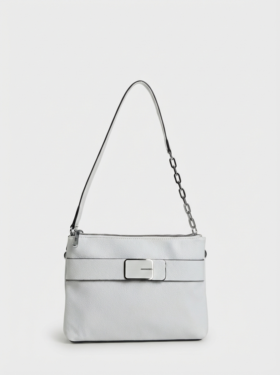 фото 457-14 28147 Сумка кросс-боди женская экокожа Safenta белый