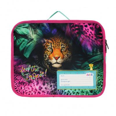 фото 384-51 Лео 0323 Школьная папка с ручками Luris принт