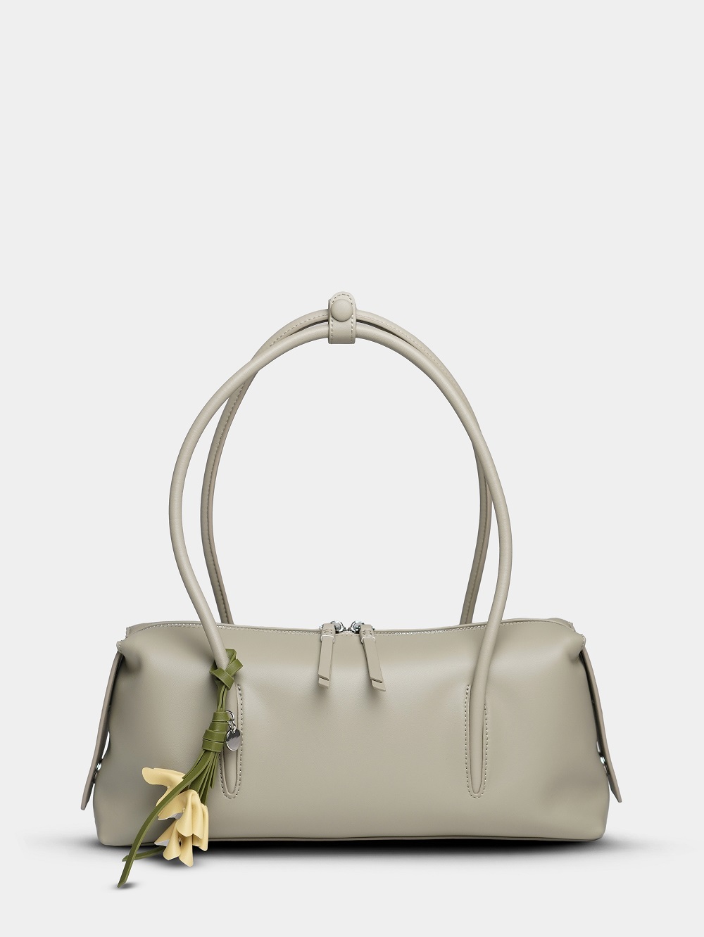 453-31 ХА2030 Сумка тоут женская натуральная кожа Ludor светло-зеленый