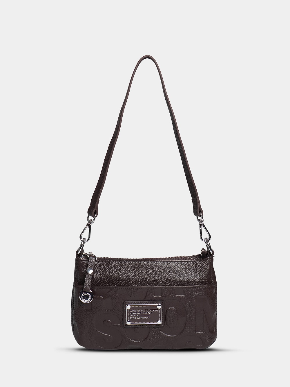 451-26 6003 Сумка кросс-боди женская натуральная кожа Ludor темно-коричневый фото 451-26 6003 Сумка кросс-боди женская натуральная кожа Ludor темно-коричневый