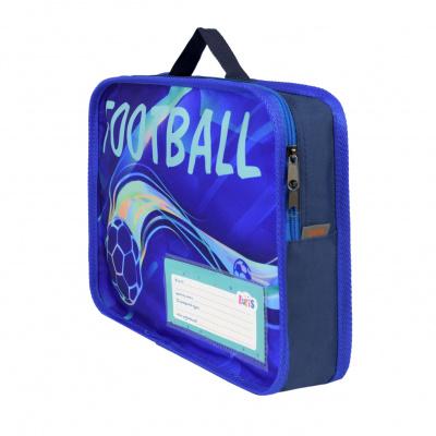 фото 384-52 Футбол 1350 Школьная папка с ручками Luris принт