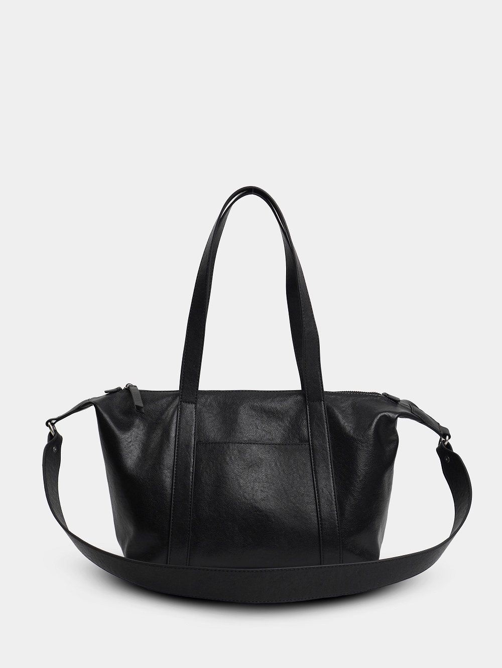 фото 455-64 9227 Сумка шоппер женская натуральная кожа Ludor черный