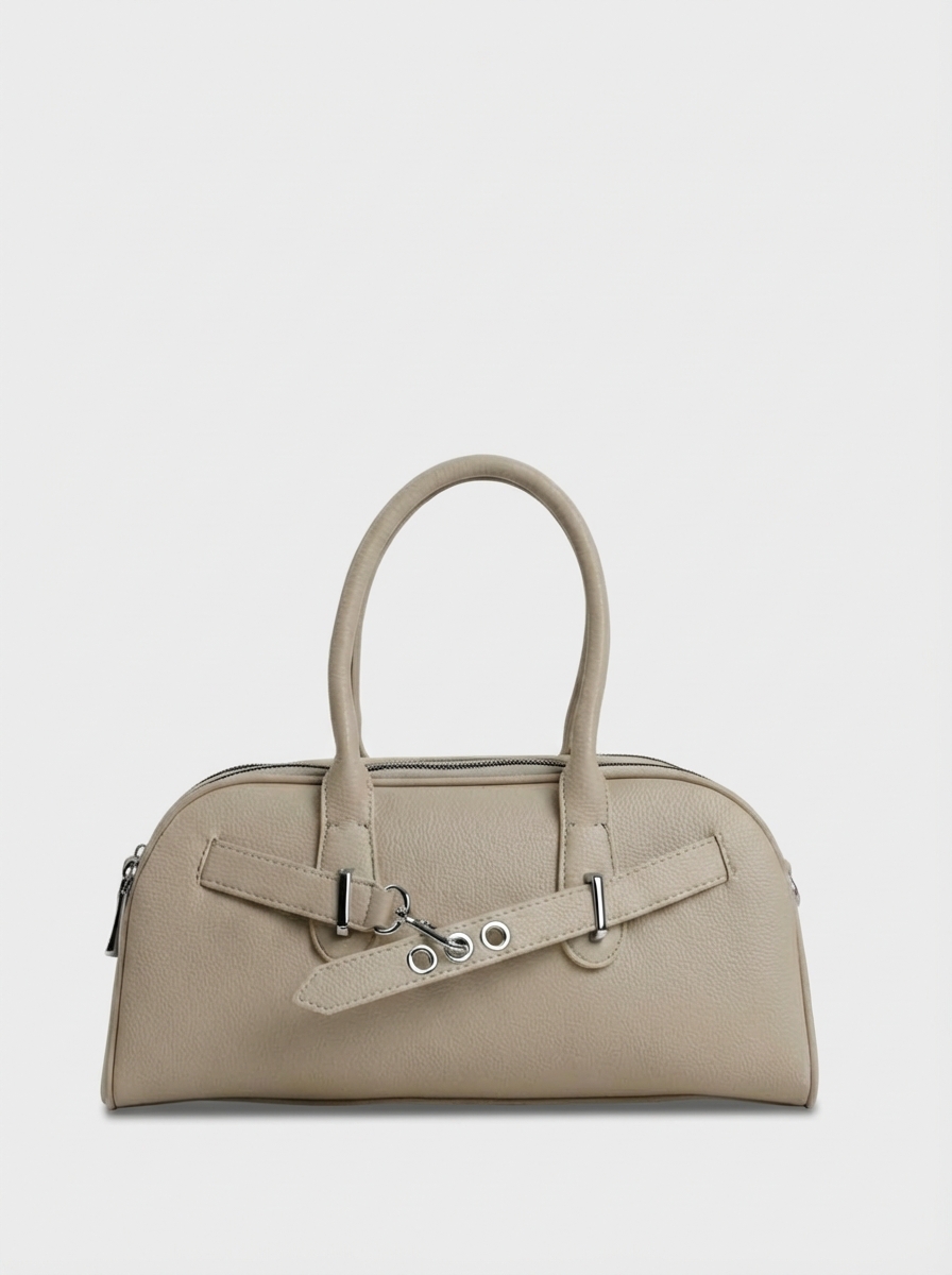 457-09 51134 Сумка доум женская экокожа Safenta бежевый