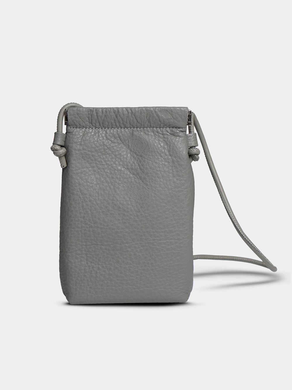 452-30 8027 Сумка кросс-боди женская натуральная кожа Ludor серый фото 452-30 8027 Сумка кросс-боди женская натуральная кожа Ludor серый